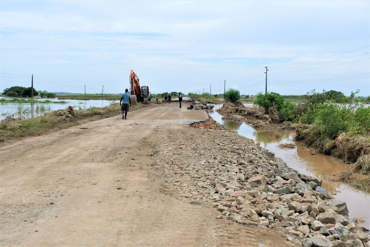 ANE conclui enchimento do quarto corte na Estrada Nacional Número Um