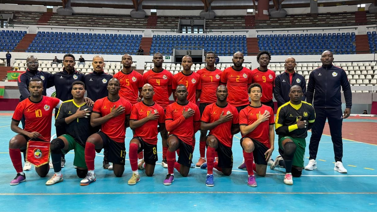 Selecção de futsal brilha e vence Mauritânia por 4-3