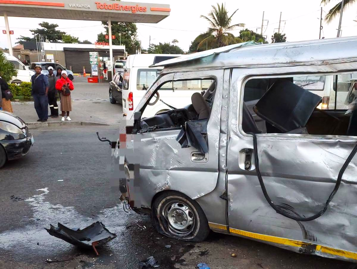 Grave acidente de viação em Maputo deixa quatro feridos