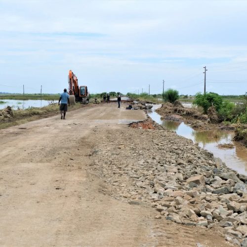 ANE conclui enchimento do quarto corte na Estrada Nacional Número Um