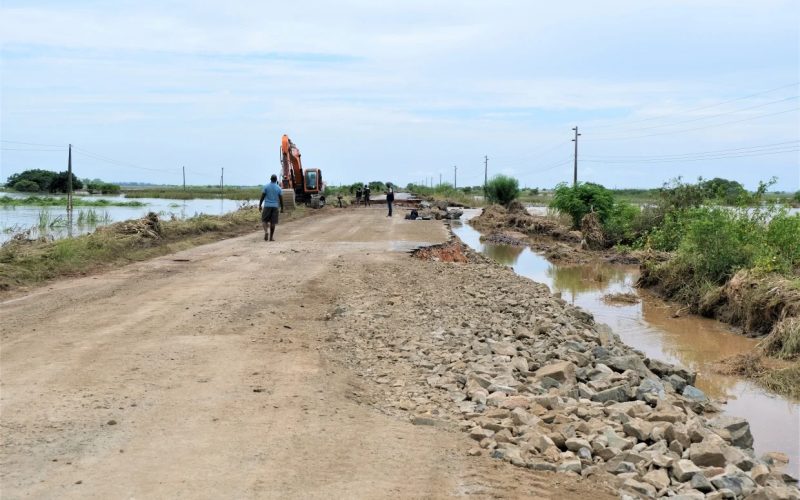 ANE conclui enchimento do quarto corte na Estrada Nacional Número Um