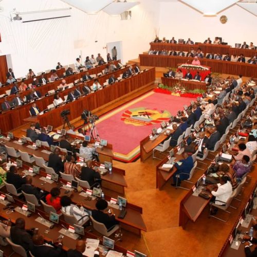 Abertura da terceira sessão ordinária do Parlamento agendada para 25 de Fevereiro