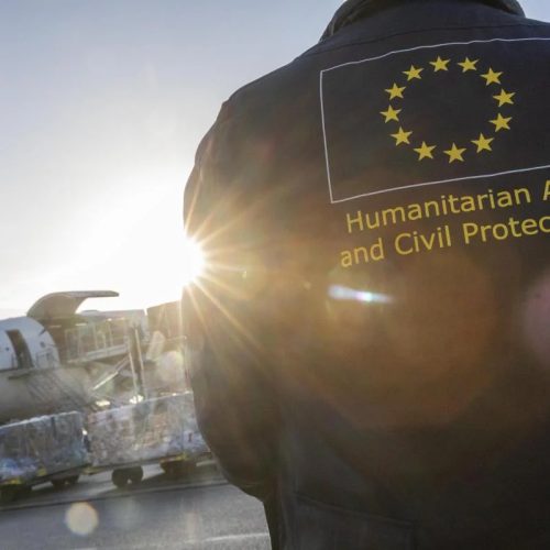 Avião da União Europeia chega a Moçambique com ajuda humanitária
