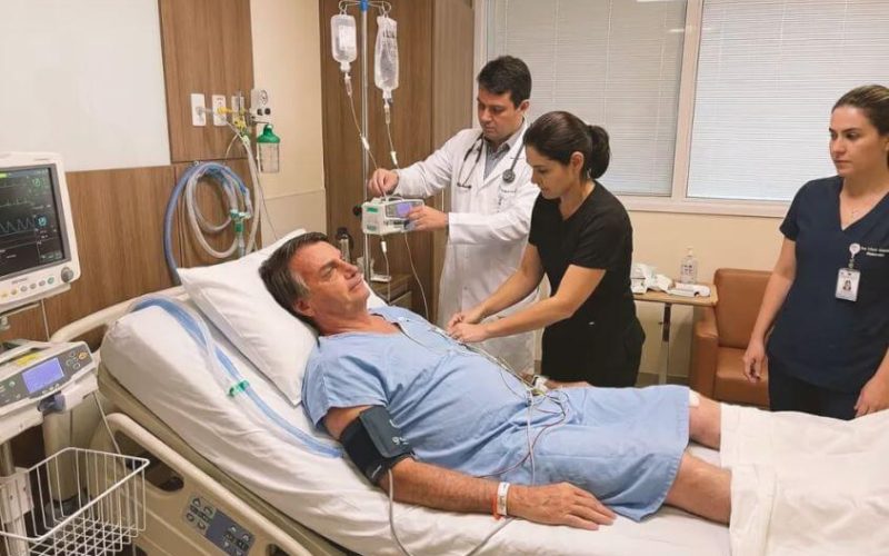 Bolsonaro submetido a nova operação para tratar crises de soluços