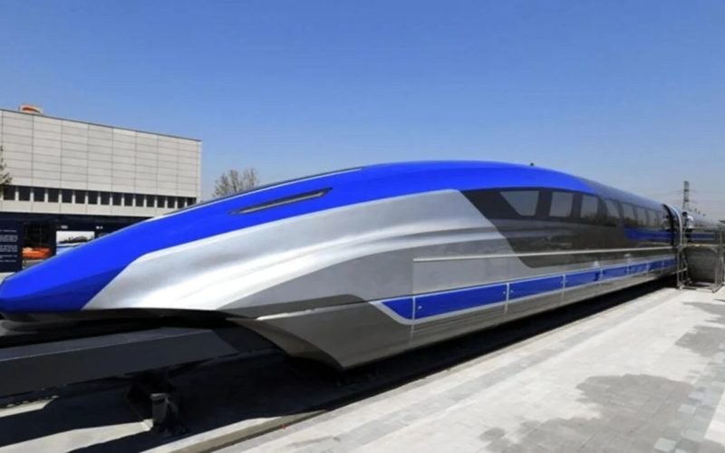 Comboio chinês promete revolucionar transporte com velocidade de 1.000 km/h