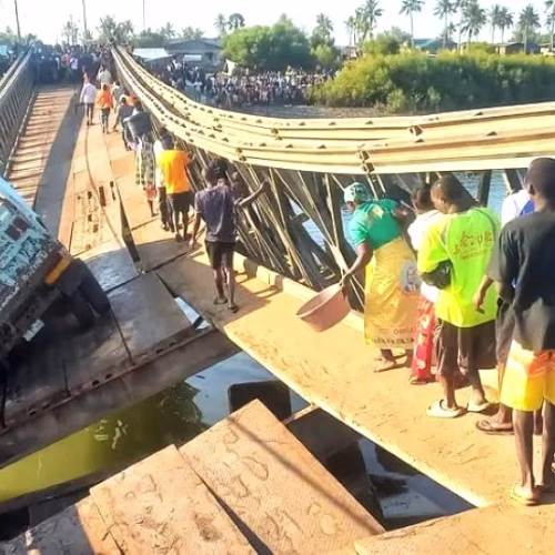 Desabamento de ponte em Quelimane deixa sete feridos
