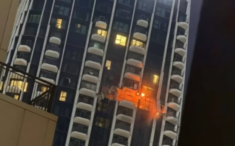 Drone suspeito de origem iraniana atinge edifício em Dubai