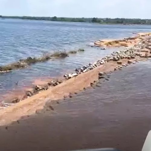 Estrada Marracuene–Macaneta interditada devido ao transbordo do rio Incomáti