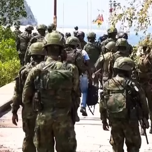 FADM reforçam segurança em Mocímboa da Praia com patrulhas intensivas