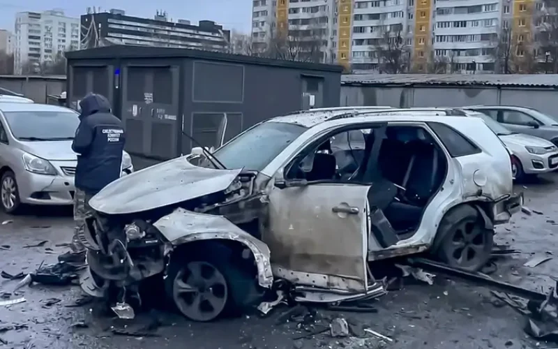 General russo perde a vida em explosão de carro-bomba em Moscovo