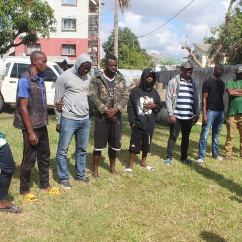 Imigrantes ilegais aguardam repatriamento em Quelimane