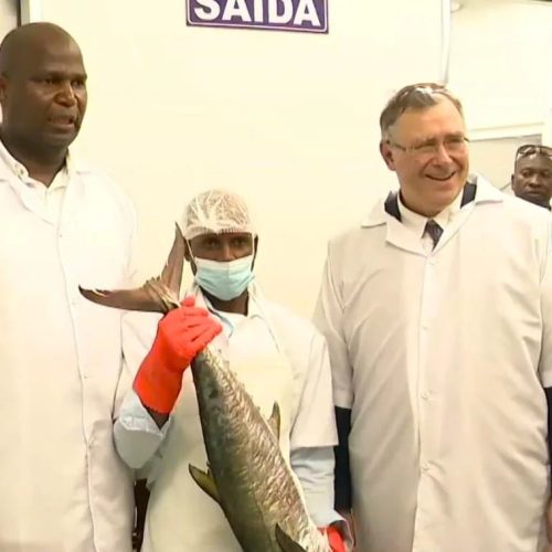 Mocímboa da Praia ganha infra-estrutura moderna para processamento de pescado