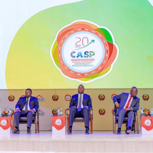 Moçambique deve romper com a dependência de exportações, afirma presidente