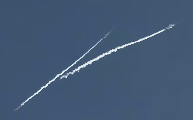 OTAN intercepta míssil lançado do Irão contra a Turquia