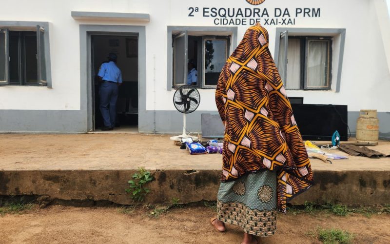 Agente da PRM detida em Xai-Xai por alegada ligação a rede de furtos