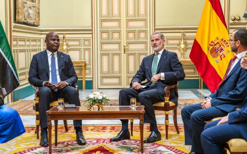 Presidente Daniel Chapo reúne-se com Rei da Espanha em Abu Dhabi