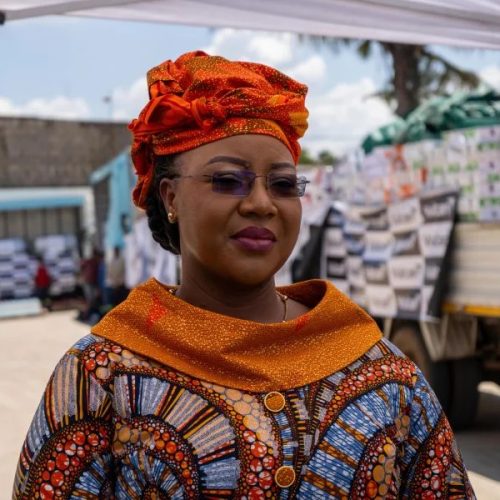 Primeira-Dama recebe doações para vítimas das cheias em Moçambique