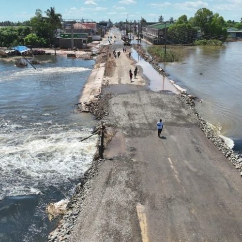 Xai-Xai: Circulação retomada na baixa de Anguluzane para todos os veículos
