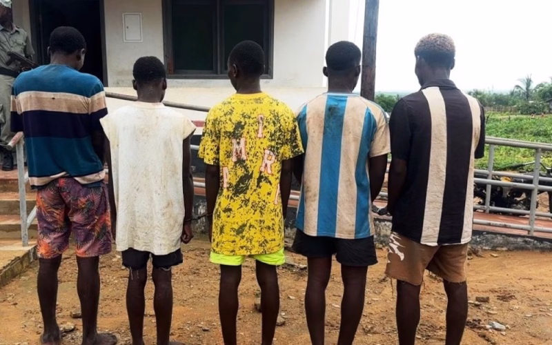 Seis jovens detidos por homicídio e vandalismo em Inhambane