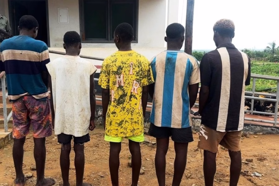 Seis jovens detidos por homicídio e vandalismo em Inhambane