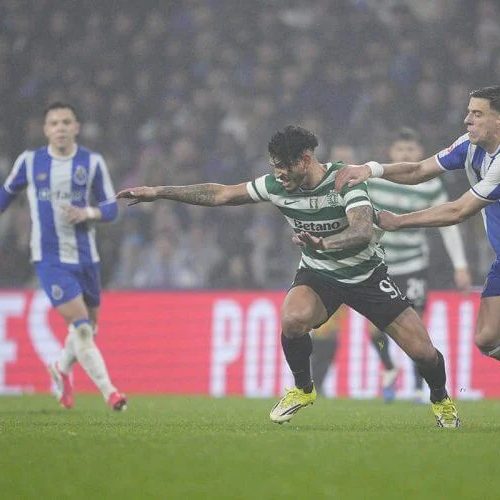 Sporting empata com FC Porto nos últimos instantes da partida
