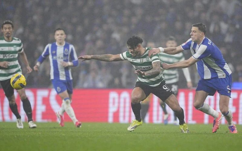 Sporting empata com FC Porto nos últimos instantes da partida