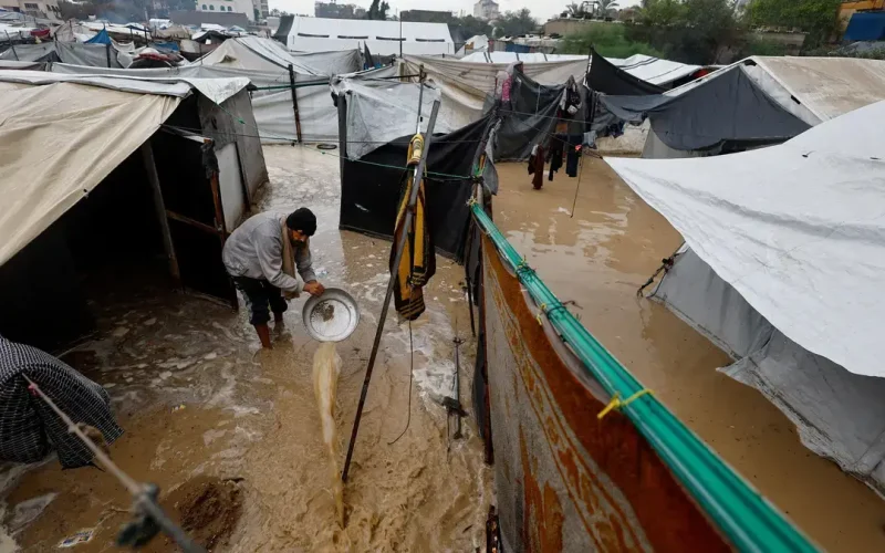 Tempestade polar causa pelo menos 17 mortes na Faixa de Gaza
