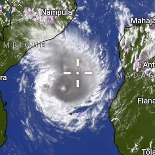 Tempestade tropical Horácio se forma no Oceano Índico