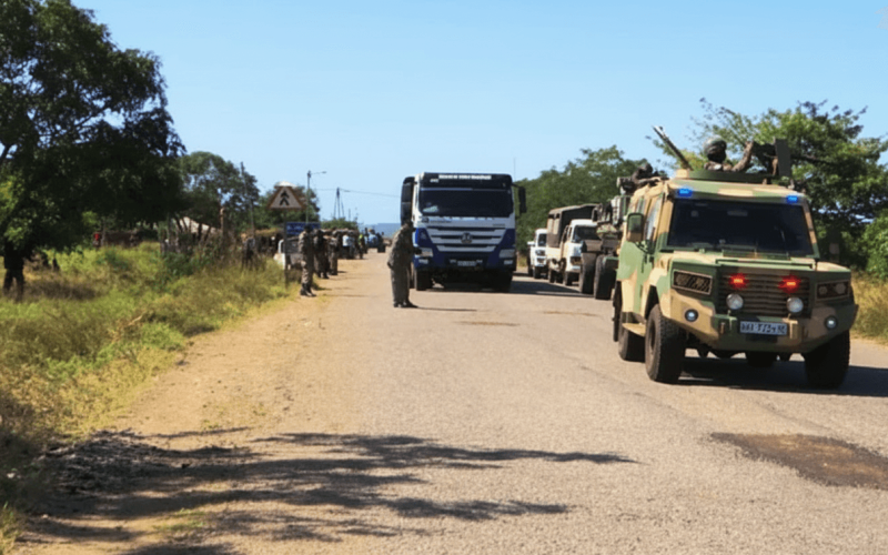 Terroristas bloqueiam estradas e extorquem motoristas em Cabo Delgado