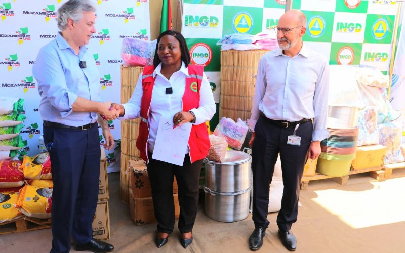 TotalEnergies doa alimentos e kits sanitários para vítimas de inundações em Moçambique