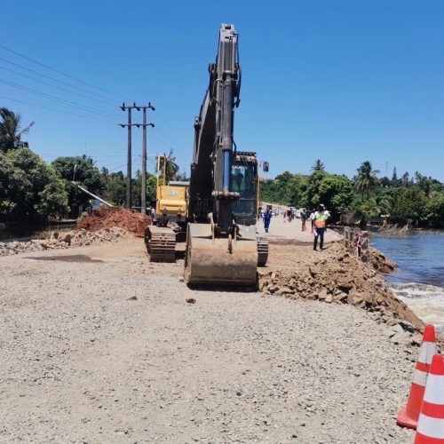 Tráfego na N1 em Xai-Xai é restabelecido após reparos na ponte Nguluzane