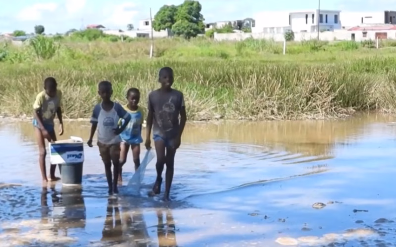 Três crianças morrem afogadas em charco no bairro de Namicopo