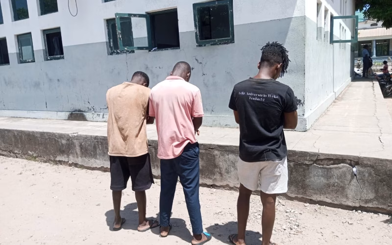 Três indivíduos detidos em Quelimane por rapto e tentativa de venda de menor