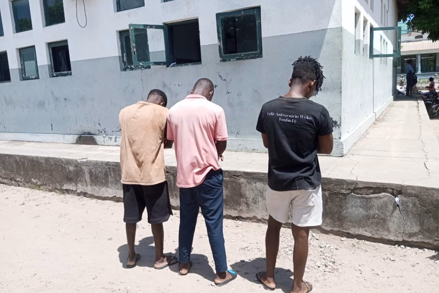 Três indivíduos detidos em Quelimane por rapto e tentativa de venda de menor