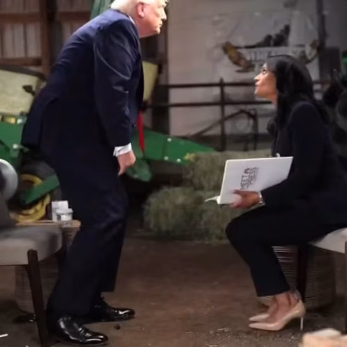 Trump abandona entrevista após ser questionado sobre provas de fraude eleitoral
