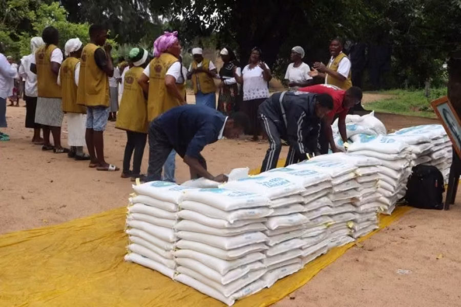 Tzu Chi distribui 95 toneladas de arroz a famílias afectadas por inundações em Moçambique