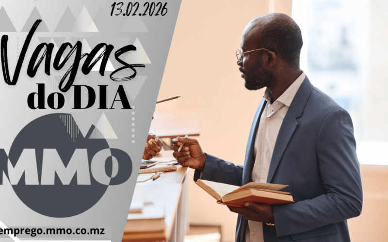 Vaga de emprego do dia 13 de Fevereiro de 2026 (21 vagas)