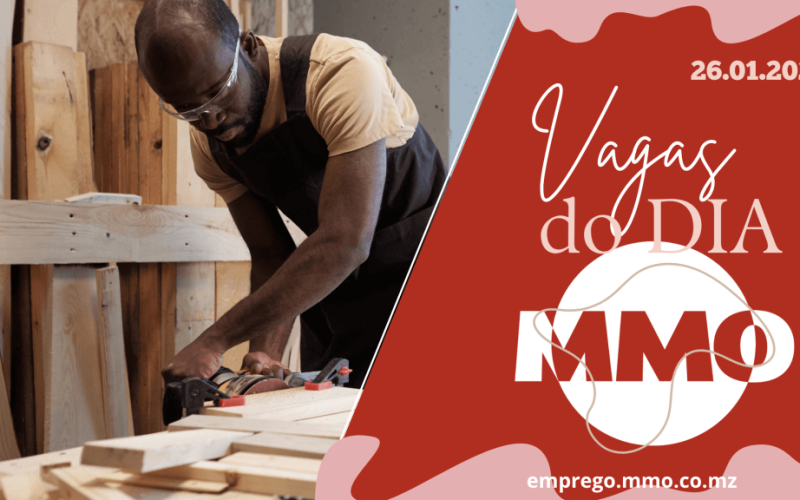 Vaga de emprego do dia 26 de Janeiro de 2026 (17 vagas)