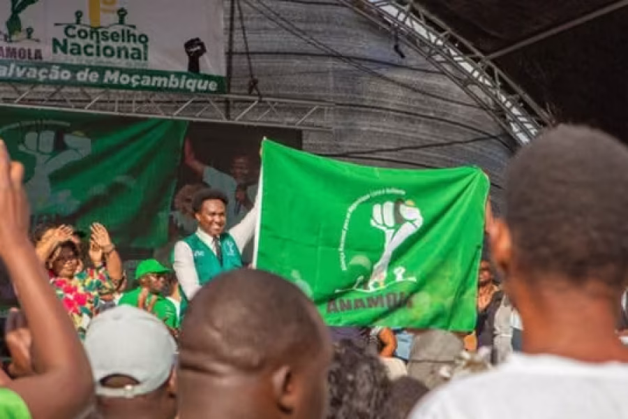 Venâncio Mondlane é confirmado presidente do Anamola com 100% dos votos