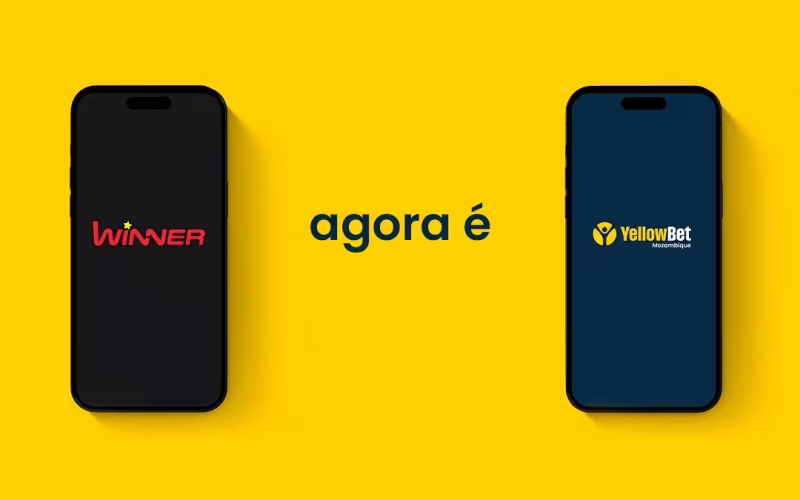 Winner passa a chamar-se Yellowbet em Moçambique; Plataforma e Contas de Utilizador Mantêm-se Inalteradas