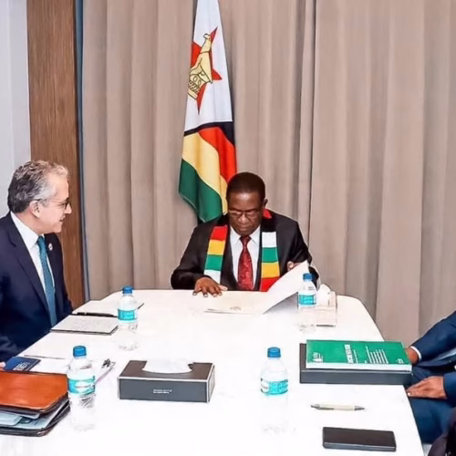 Zimbabwe interrompe conversações com os EUA sobre acordo de saúde